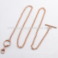 3mm 16" stainless steel rose gold toggle rolo chain, 2015 memory floating charm locket chain